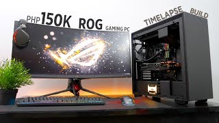 Php150K ASUS ROG Gaming PC Time Lapse Build ft Maximus XI Hero amp Strix RTX 2080 OC [upl. by Akym]