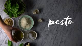 How To Make Pesto Sauce [upl. by Ashley404]