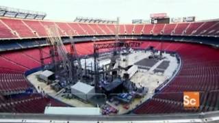 Turn it On Again Tour Stage Setup [upl. by Binette]