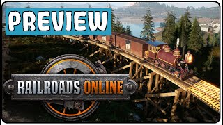 Railroads Online Preview Gameplay aus der Early Access DeutschHD [upl. by Odlanir410]