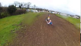 Arlingham Motocross Loopout Crash Thornbury MX [upl. by Damicke]