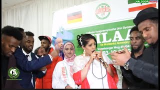 Idil Barkhad oo Wacdaro ka Muujisay Cawayskii Ururka Hilaac Germany [upl. by Hiroko274]