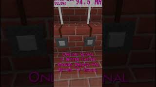 Radio station on my house Survivalcraft 2 Shorts [upl. by Aidas]