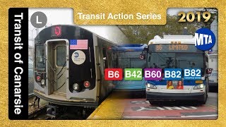 Brooklyn CanarsieRockaway Parkway R143 R160A Buses  MTA New York City TrAcSe 2019 [upl. by Dasha60]