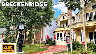 Breckenridge Colorado Walking Tour  Main Street in the Summer Time [upl. by Ardnatal621]