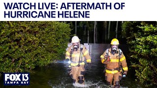 WATCH LIVE FOX 13 coverage on the aftermath of Hurricane Helene [upl. by Nunci]