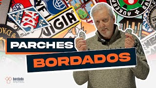 🛡️🧵 TODO sobre Parches BORDADOS o Bordados INDIRECTOS  Bordando Parches en Nuestro Taller [upl. by Aneram]