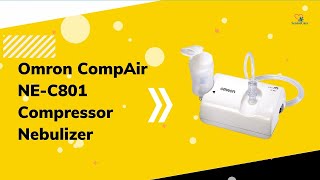 Omron CompAir NE801 Compressor Nebulizer Virtual Valve Technology [upl. by Giarla]