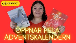 ÖPPNAR GULDFYND ADVENTSKALENDER 2023 dem har två i år [upl. by Kaycee]