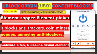 uBlock Origin uBO content blocker Tiger Technology [upl. by Sonya]