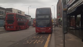 Shabby FRV  TFL Bus Route 238 Barking  Stratford  Enviro 400  Stagecoach [upl. by Bridget]