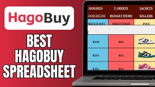 3 Best Hagobuy Spreadsheet [upl. by Ocinom]