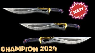 Valorant New Champion 2024 Leaked knife skins [upl. by Colp]