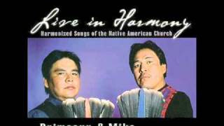 Verdell Primeaux amp Johnny Mike  02 22 Four Harmonized Peyote Songs [upl. by Einwat]