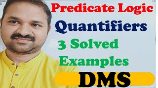 Predicate Logic  Statement Function  Quantifiers  Universal  Existential  DMS  MFCS [upl. by Aikmat]