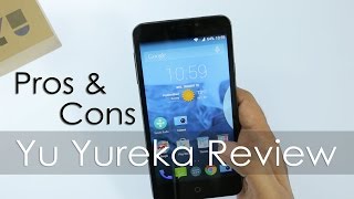 Yu Yureka Smartphone Real Review with Pros amp Cons [upl. by Alleunam]