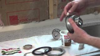 How to Install a Kitchen Sink Basket Strainer [upl. by Silvers]