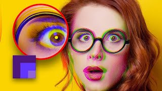 CREATE Chromatic Aberration in Photoshop 2021 [upl. by Amihsat]