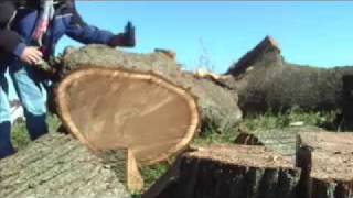 Black Powder Log Splitting [upl. by Heida546]