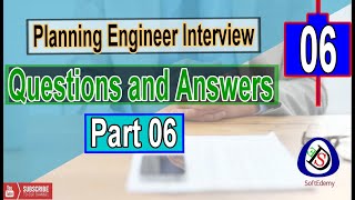 Planning Engineer Interview Questions and Answers Part 06  Interview tips  Guidelines  planners [upl. by Aicilehp812]