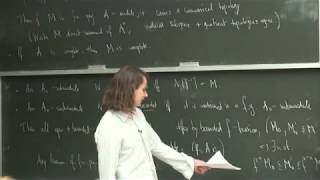 Lecture Series quotpadic Geometryquot by Peter Scholze 2014 lecture 12 [upl. by Adnorat]