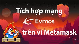 Hướng dẫn tích hợp mạng Evmos trên ví Metamask và rút EVMOS làm phí  The Anh LDA [upl. by Lesde]