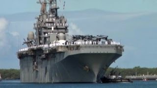 リムパック演習RIMPAC 2014 強襲揚陸艦ペリリューLHA5 [upl. by Sinaj472]