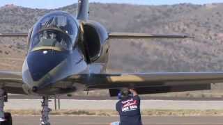 Reno Air Races L39 Jet Emergency GearUp Landing [upl. by Kurtz]