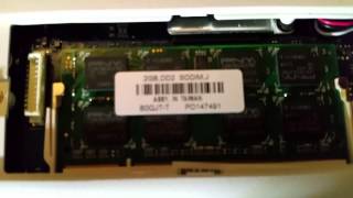 Samsung N150 Netbook  How To Upgrade Ram [upl. by Vincenty485]