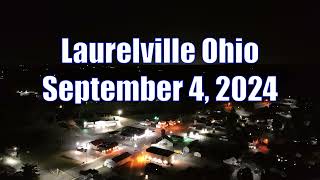 Nighttime over Laurelville Ohio on September 4 2024 [upl. by Ankeny]