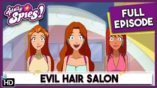 Totally Spies Season 2  Episode 3 Evil Hair Salon HD Full Episode [upl. by Aihtennek]