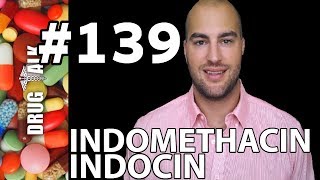 INDOMETHACIN INDOCIN  PHARMACIST REVIEW  139 [upl. by Kenzi]