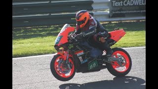 Cadwell Park MSV Trackday 24921 Pre97 following graham then col [upl. by Nynnahs878]