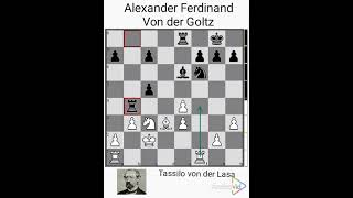 Tassilo Von der Lasa vs Alexander Ferdinand von der Goltz year 1837 [upl. by Hagep]