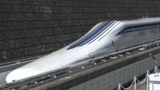 Japan Resumes Tests On Its Experimental Maglev Train [upl. by Artemisa326]