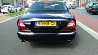 JAGUAR XJ 42 V8 SUPERCHARGED Sport exhaust system by Maxiperformance [upl. by Estas557]