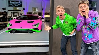 My NEW Diamond Lamborghini reveal [upl. by Enylcaj]