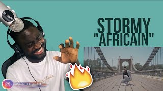 🇬🇧 UK FIRST TIME REACTING TO MOROCCAN RAP  STORMY  AFRICAIN Official Music Video [upl. by Jegger923]