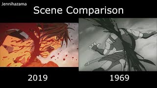 Hyakkimarus Rage and Mios Death  Dororo 1969 vs 2019  Dororo Comparison  どろろ シーン 比較  Revenge [upl. by Dempsey252]