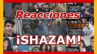 Multireacciones ¡SHAZAM Trailer  San Diego Comic Con 2018 [upl. by Nevart]