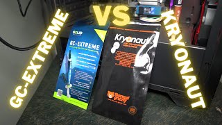 GC Extreme VS Kryonaut  Thermal Paste Comparison  Best Thermal Paste 2022 [upl. by Kurtzig977]