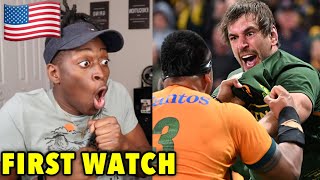 American Reacts to Eben Etzebeth  Rugbys Most Feared Player [upl. by Germann748]