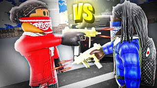 Bloods VS Crips  A Roblox Hood Story PART1 [upl. by Zorina]