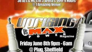 Uprising Vs Max Power Dj Demand amp Mc Marcus [upl. by Sturdivant]