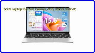 BEWERTUNG 2024 SGIN Laptop 156 Zoll Celeron 4GB 128GB 5G24G WESENTLICHE Einzelheiten [upl. by Launame632]