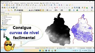 Descarga un Modelo Digital DEM INEGI para obtener Curvas de Nivel en QGIS  Facilito [upl. by Garaway]