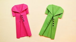 How to make a paper Coat [upl. by Daffy]