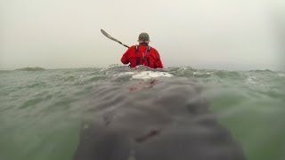 Tahe Marine Greenland T Sea Kayak  Solent IOW UK [upl. by Dnomed]