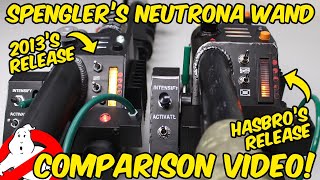 Hasbro Spenglers Neutrona Wand comparison video [upl. by Desdamona]