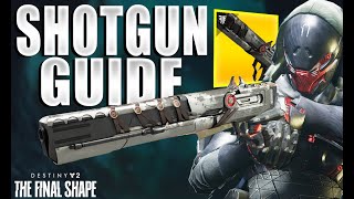 How to use a Slug Shotgun in Destiny 2 Shotgun Guide [upl. by Aehsila]